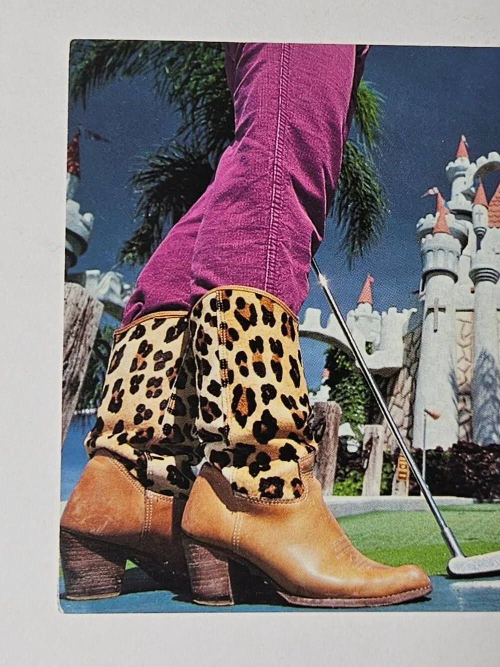 Miniature Fantasy California Postcard